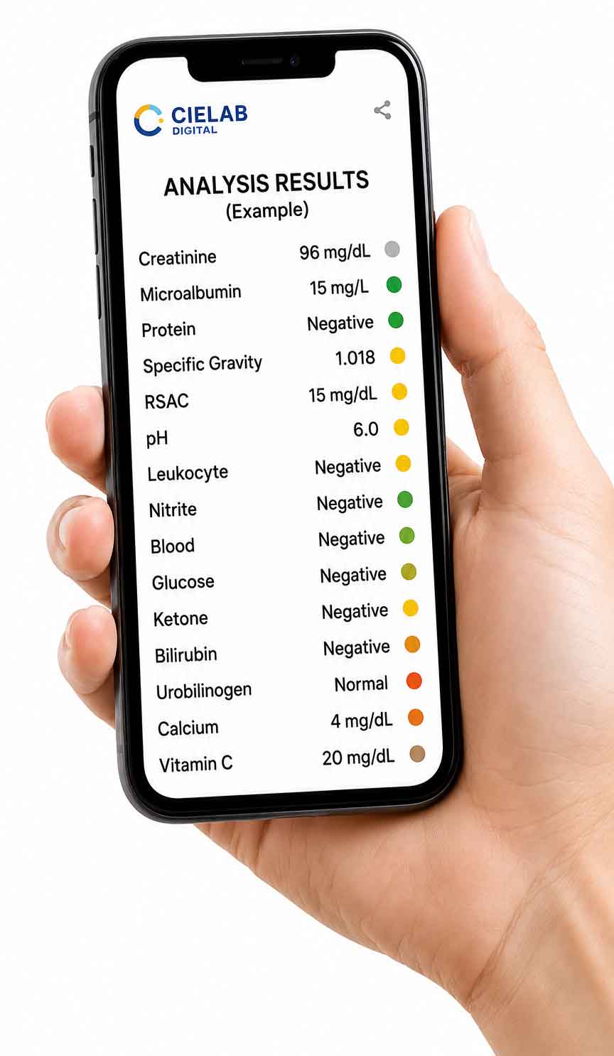 Viewing Results on Mobile Screen