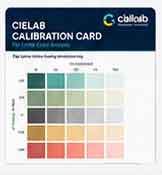 CIELAB Calibration Card